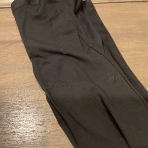 Black leggings with zipper Banana republic size 2